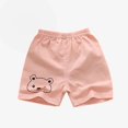 thumbnail image 1 of Children Shorts for Boys Girls Kids Clothes Cotton Solid Breathable Summer Baby Short Pants Casual Sports Beach Shorts Elastic, 1 of 6