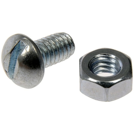 Dorman 784-608D Machine Screw With Nuts - 1/4 In.-20 X 1/2 In., 3/4 In. (Pack of 12)