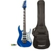 Ibanez RG450DXSLB RG Standard Electric Guitar with Soft Case & Pick Sampler, Starlight Blue