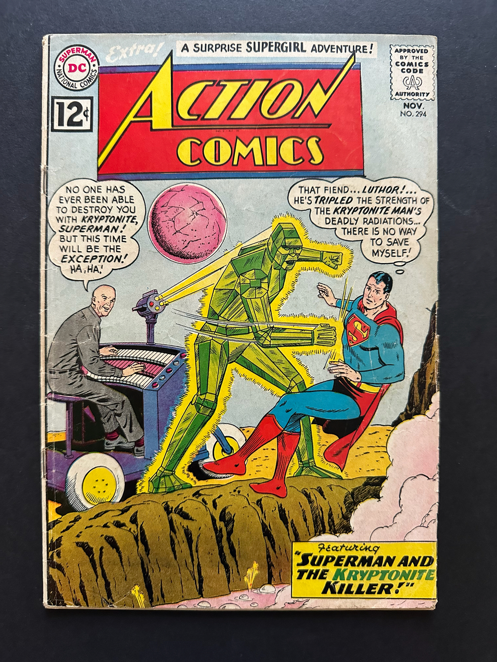 Cover of Action Comics #294