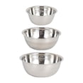 thumbnail image 7 of Mixing Bowls, Stainless Steel Mixing Bowls, Space-Saving Nesting Metal Mixing Bowls for Home Kitchen, RV Kitchen, Baking, Food/Salad Prepping, Cooking, Serving, Marinating(Silver,7.87x7.87x2.36"), 7 of 7