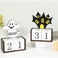 thumbnail image 3 of Clearance Halloween Decor Under $6 Countdown: Halloween Party Decor Calendar With & Pumpkin Festive Decoration Accessories,1PC, 3 of 5
