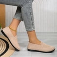 thumbnail image 6 of IEMIEMIEM Womens Orthopedic Shoes Arch Support Flower Embroidered Running Shoes Wide Slip on Non Slip Business Casual Shoes Mesh Stretch Soft 2026 Orthopedic Shoes Khaki 6.5 Wide, 6 of 7