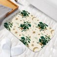 thumbnail image 6 of 1pc Floral and Fantasy Pattern Absorbent Non-Slip Bathroom Thickened Flannel Rug Decor,Soft,Quick Drying,Suitable For Indoor/outdoor Use,Bathrooms,Bedrooms,Kitchens,Terrace,Laundry Rooms,16"x24", 6 of 9