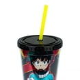 thumbnail image 2 of Vaso Everenty My Hero Academia 480 ml sin BPA con tapa y pajita, 2 of 7