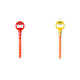 thumbnail image 1 of 32 Agujeros Cinco Garras Bubble Stick Soplando Burbujas Juguete para () Rojo, 1 of 7
