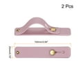 thumbnail image 2 of Uxcell 2 Pcs Phone Loop Finger Holder Silicone Phone Strap Grip Holder for Most Smartphones Gray Pink, 2 of 6