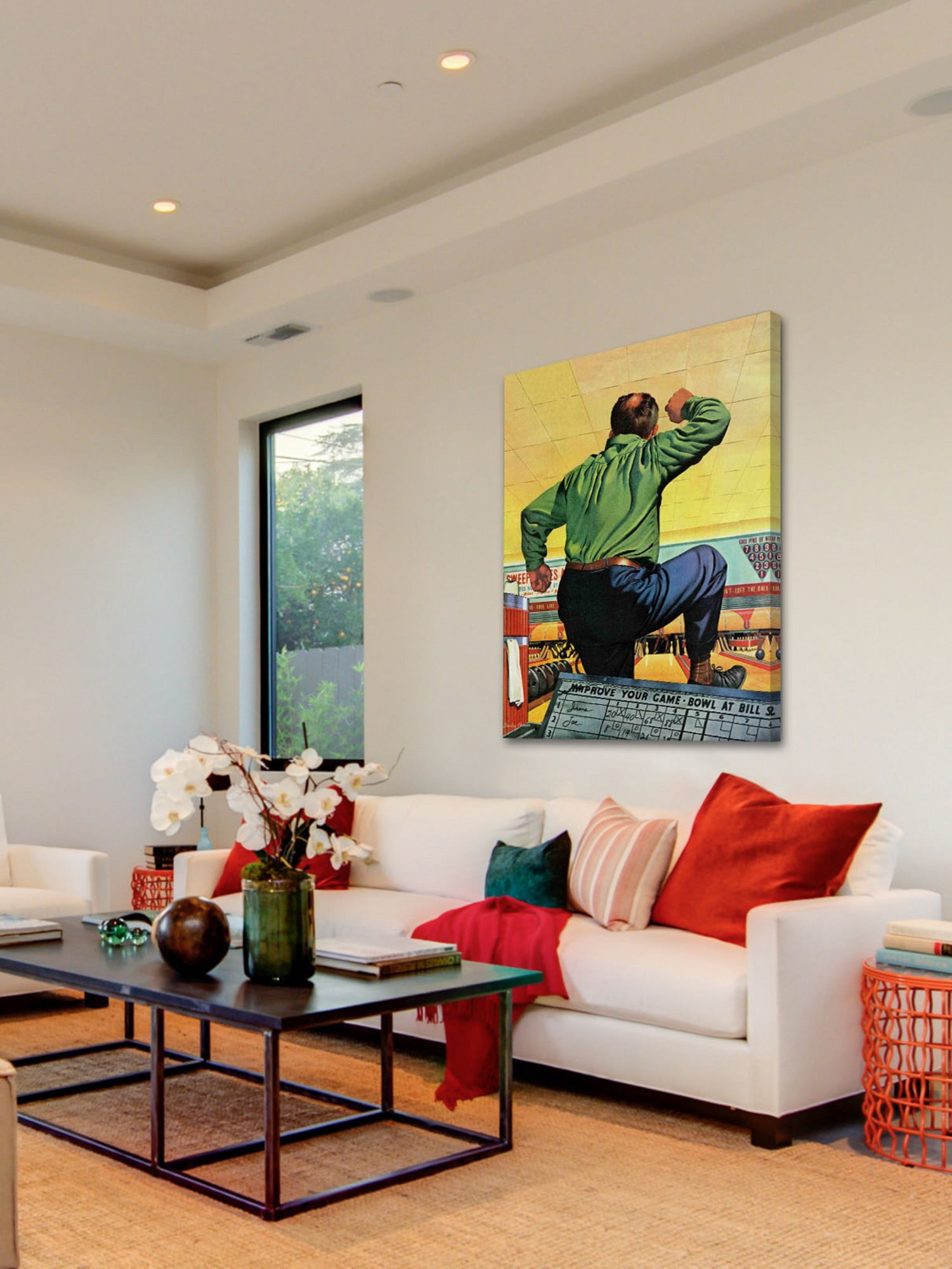 Marmont Hill Bowling a Split by Stan Ekman Painting Print on Canvas