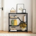 thumbnail image 2 of Narrow Console Table with Shelves - Modern Entryway & Living Room Decor, 2 of 8