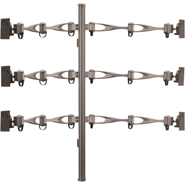 Monitor Wall Mount for Six Monitors Vertical