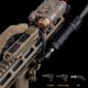 thumbnail image 3 of Luces Interruptor Botón con Monte Kit Nylon para M-Lok Picatinny Rail, 3 of 9