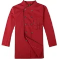 thumbnail image 1 of Filipina Chef Transpirable Suaveusable Manga Largas Uniforme, 1 of 8
