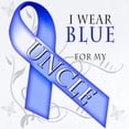 thumbnail image 2 of CafePress - I Wear Blue For My Uncle Infant Bodysuit - Baby Light Bodysuit, Size Newborn - 24 Months, 2 of 4