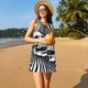 thumbnail image 3 of Disketp Psychedelic Skull Illusion Art para Vestido sin Mangas para Mujeres, Vestidos de Verano para Mujeres, Casual y Holgado para la Playa, 3 of 7