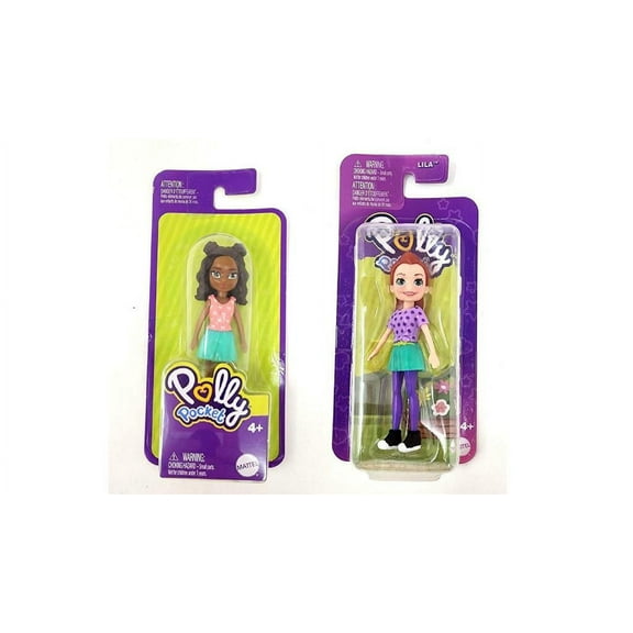 Bundle of 2 | Polly Pocket Impulse 3-inch Doll Collection | HHX87 & HKV78
