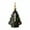 Black, variant on HCBY Christmas Funny Decor with Light, Football Tree Shaped Decorative, Tabletop Decor, Festive Hanging Ornament, Easy to Display(White,3.15")