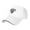 White, variant on Bucknell University Casual Sandwich Baseball Cap Adjustable For Men For Women