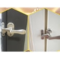 thumbnail image 2 of Serrure de Porte de Salle de Bain Verrous de Porte en Acier Inoxydable, 2 of 5