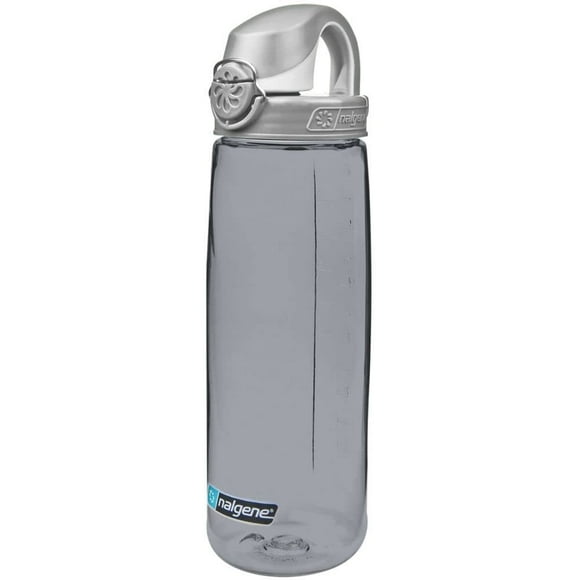Botella de agua Nalgene Sustain Tritan sin BPA de 700 ml, color gris ahumado