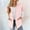 Pink, variant on Women's Vests Ruffle Sleeve Winter Button Down Padded Gilet With Pockets Womens plus Vest Jackets Sleeveless Duster Leather Jacket Womens Vest Suit Vest Ladies Teal Vest for Women Womens Vests Fashion