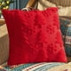 thumbnail image 5 of Fundas de almohada navideñas con diseño de árbol de Navidad y copos de nieve, fundas de almohada suaves para sofá, silla, sala de estar, decoración navideña., 5 of 5