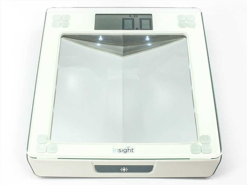 Insight 1380 Digital Bathroom Scale for Diabetic Foot Care, illuminated