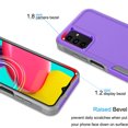 thumbnail image 3 of Tiflook For Samsung Galaxy A14 5G Case SM-A146 [Military Grade Drop Tested] Non Slip Textured Dual Layer Hard Protective Cover - Purple, 3 of 7