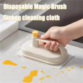 thumbnail image 2 of Replaceable Magic Brush Powerful Cleaning Cloth, Kitchen Cabinet Grease Remover, Lazy Cleaning Rag, Disposable Kitchen Grease Remover Rag, 2 of 7