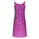 thumbnail image 5 of Camisón de poliéster para mujer, vestido de tirantes con cuello en V y botones para vacaciones de primavera y verano., 5 of 7