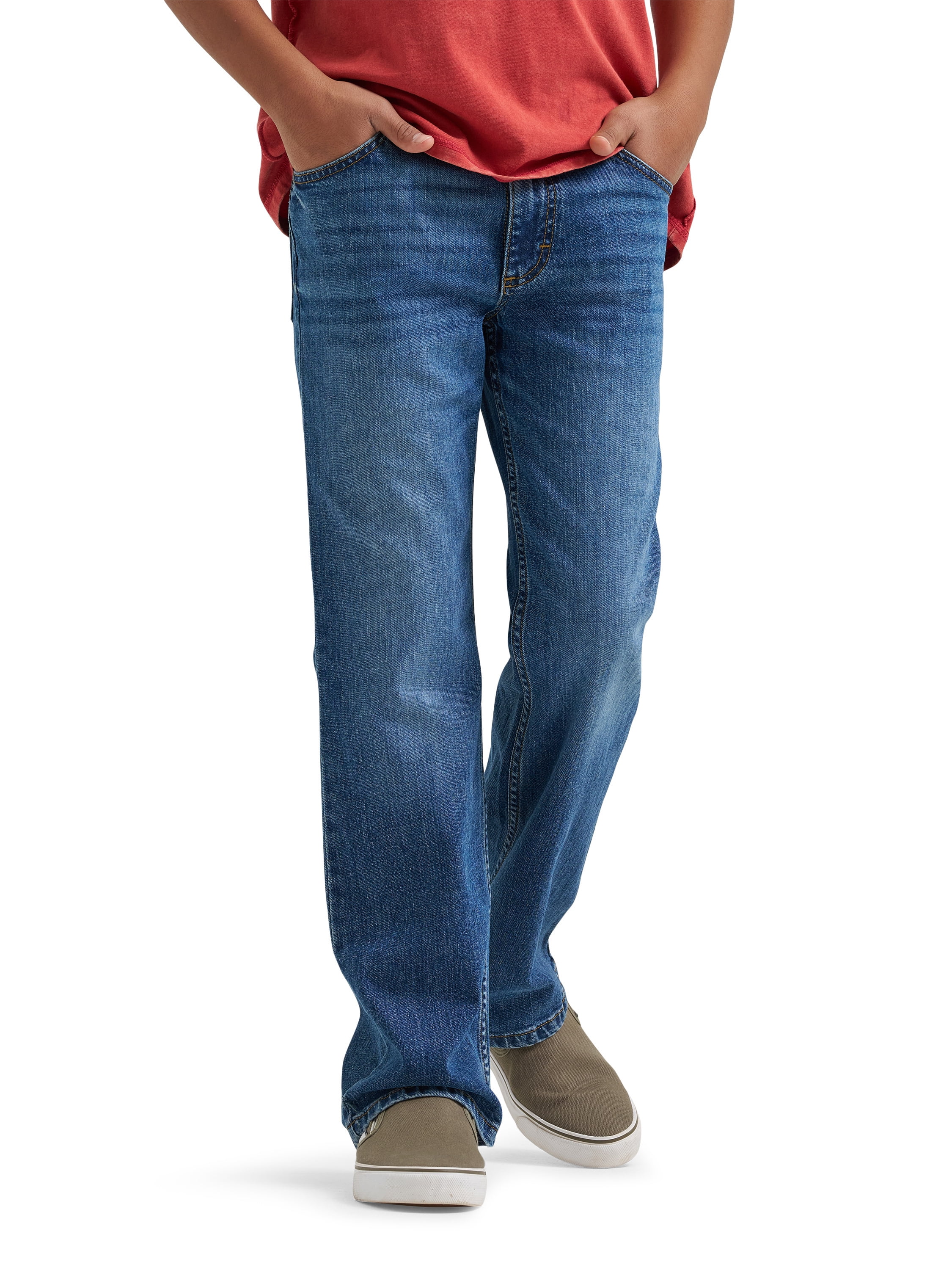 Wrangler Boys Bootcut Denim Jeans, Sizes 4-16 & Husky
