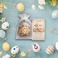 thumbnail image 2 of Beautynvta Easter Pocket Hug Gift, Acrylic Colorful Egg Animal Figurines with Inspirational Message Card and Organza Bags, for Employee Appreciation Coworker Friend Family Gifts, 2 of 6