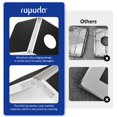 thumbnail image 4 of Set de tablas Cornhole Ropoda, 61 x 41 cm, portátil, con 8 bolsas, 4 of 7
