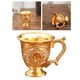thumbnail image 5 of Copas de retro Gloria Copa grabada champán Cáliz con oro, 5 of 7