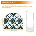 thumbnail image 4 of Yayeee Napkin Holder for Table Kitchen Paper Tissue Organization, Gold Geometric Pattern, 4 of 8