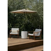 Veradek Umbrella Side Table - White