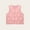 Pink, variant on BRGZLK Puffer Vest for Boy Girls Fall Trendy Solid Color V-Neck Button Lightweight Warm Versatile Sleeveless Jacket Blue 7-8 Years