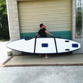 thumbnail image 4 of Tabla Stand Up Paddleboard Correa de transporte Soporte para eslinga de hombro Negro shamjiam Correa de transporte de paddleboard SUP, 4 of 9