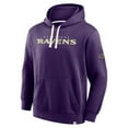 thumbnail image 2 of Men's Fanatics Purple Baltimore Ravens New Horizons Heritage Pullover Hoodie, 2 of 3