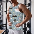 thumbnail image 5 of Salouo Swan Princess On Lake for Men's Tank Tops,Sleeveless Muscle Shirts for Men Quick Dry Workout Tank Top Gym Muscle Tee Fitness Bodybuilding Sleeveless T Shirt-3X-Large, 5 of 7