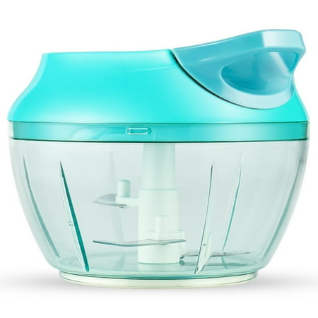 

Chamat Multi-Function Hand Chopper Manual Rope Food Processor Slicer Shredder Salad Maker Box Style Garlic Onion Slicer Cutter