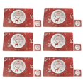 thumbnail image 2 of Christmas Table Settings for Dining Table Christmas Placemat Christmas Home Table Decoration Christmas Table Mat Dining Table Christmas Decorations Christmas Dining Table Decorations, 2 of 8