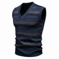 thumbnail image 4 of COSFO Casual Mens Sweater Vest Pullover V Neck Winter Argyle Sweater Knitted Slim Fit Sleeveless Lightweight Tank Tops for Men, 4 of 4