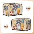 thumbnail image 3 of Rateoe Hello Summer Cute Gnome Pattern Toaster Covers 2 Slice Wide Slot,Bread Machine Cover,Bread Dust Cover & Fingerprint Protection,Appliance Covers, 3 of 7