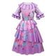 thumbnail image 1 of Disfraz de Cosplay de Disney para niñas, vestido de princesa de Halloween, gafas, pendientes, bolsa de cristal zhangmengya unisex, 1 of 2
