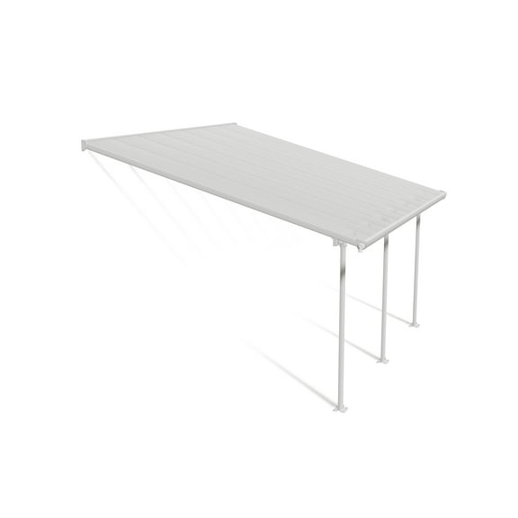 Palram - Canopia Feria White Patio Cover Series, Multiple Sizes