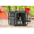 thumbnail image 6 of Mammoth Guardian Strong and Durable 36 inch Plastic Dog Kennel, Gray, 6 of 7