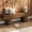 Brown, variant on Finmind 55" Entryway Bench, Farmhouse Dining Bench with Broad Legs for Bedroom, Kitchen, Hallway, Rustic Brown