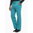 thumbnail image 6 of Dickies Dynamix Medical Scrubs Pant for Men Zip Fly Cargo DK110, M, Teal Blue, 6 of 8