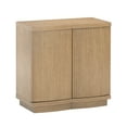 thumbnail image 6 of Nathan James Tambellini Mid Century Modern Cabinet, Accent Cabinet with Doors for Kitchen or Living Room with Solid Wood Base, Light Brown, 6 of 6