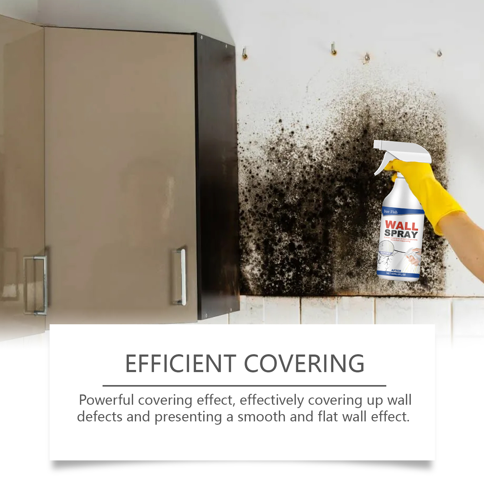 2pcs Wall Repair Paint White Spray Paint, Versatile Wall Repair Paint Wall Spray Paint, Water-Based Paint White Peel, White Ceiling Paint, Covers Up Stain Sealing Ceiling Paint, Stain Remover